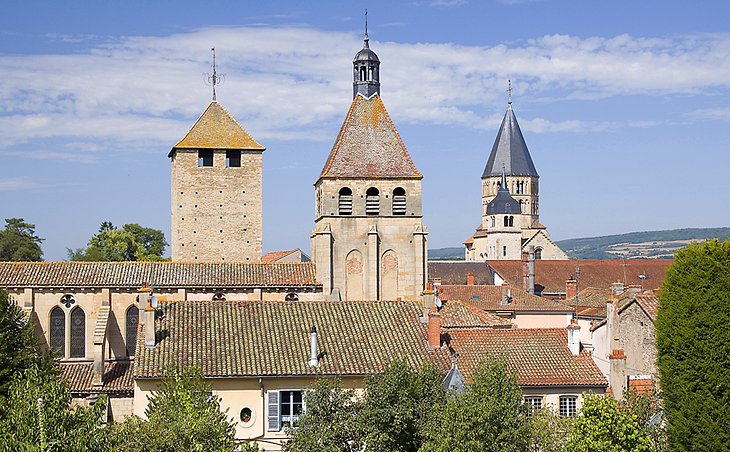 勃艮第地区的克吕尼修道院