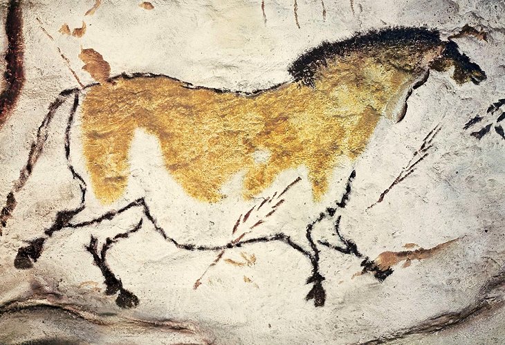 拉斯科洞穴的史前绘画