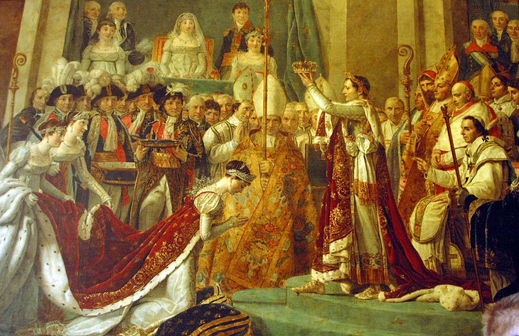 Le Sacre de l'Empereur Napoléon Ier by Jacques-Louis David (Denon Wing, 702室)”width=