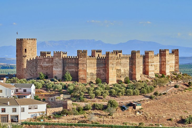 Burgalimar城堡，Banos de la Encina，哈恩，西班牙