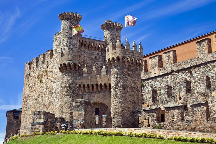 12世纪的圣殿骑士城堡