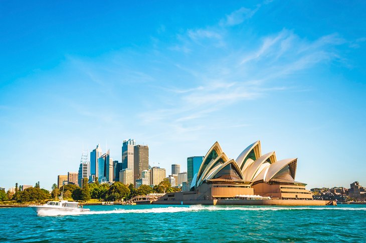 悉尼歌剧院在悉尼港