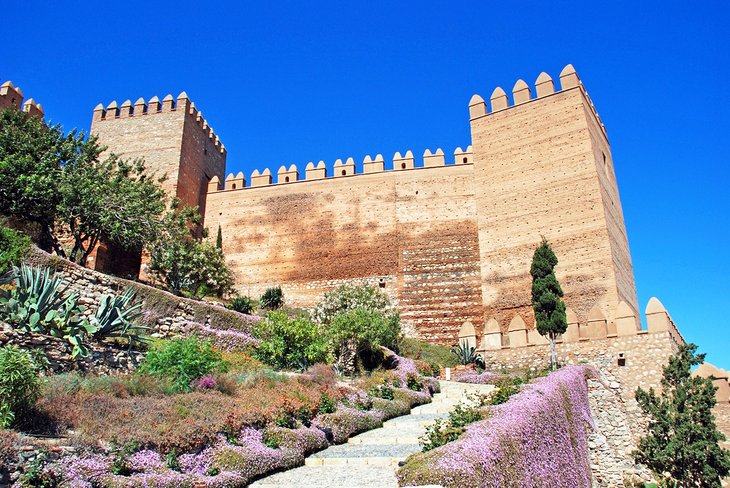Alcazaba的Almería