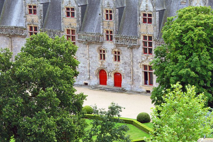 Château de Josselin的花园＂width=