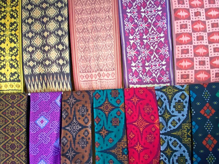 藤加南村的编织纺织品